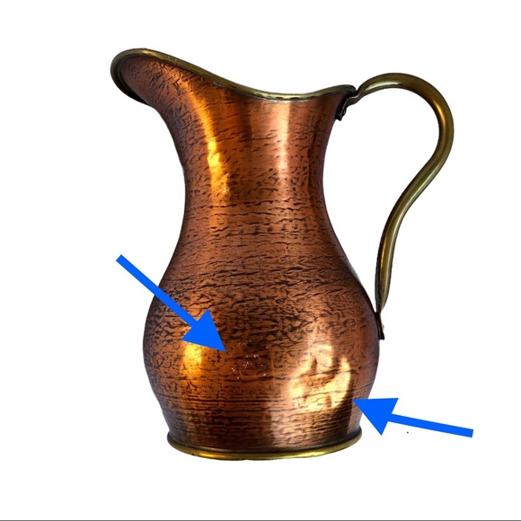 SOLD Vintage Jatex International Copper Pitcher - Picture 12 of 14